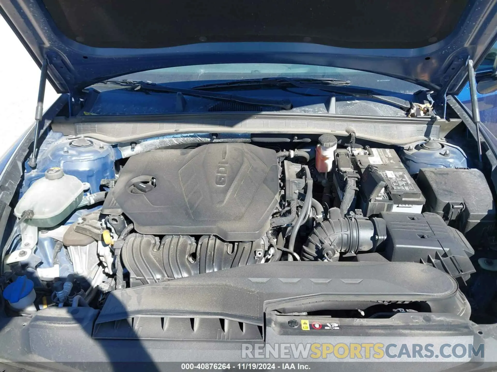 10 fotografías del automóvil dañado 5NPEG4JAXMH073935 HYUNDAI SONATA 2021