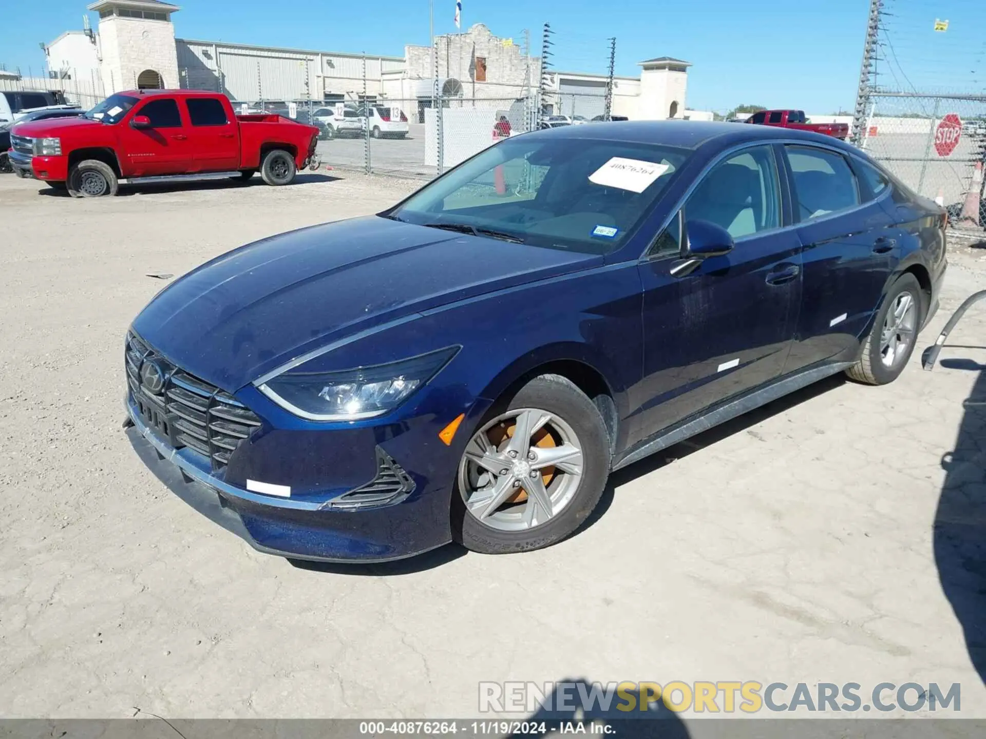 2 fotografías del automóvil dañado 5NPEG4JAXMH073935 HYUNDAI SONATA 2021