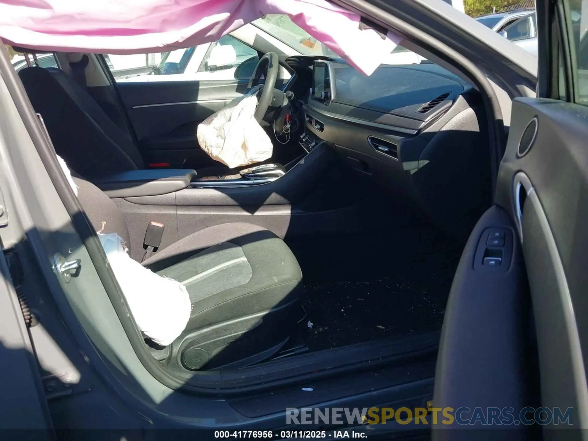 5 fotografías del automóvil dañado 5NPEG4JAXMH074163 HYUNDAI SONATA 2021