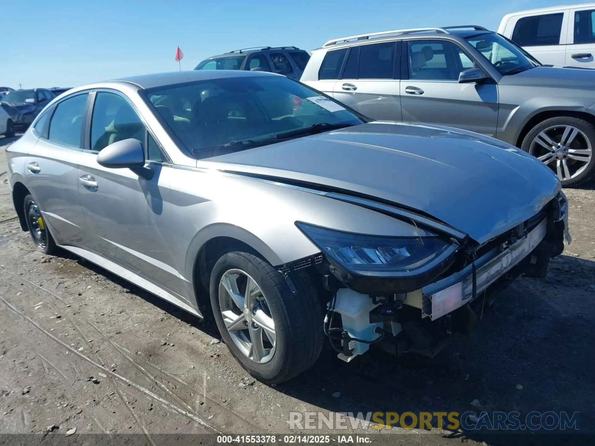1 fotografías del automóvil dañado 5NPEG4JAXMH075720 HYUNDAI SONATA 2021