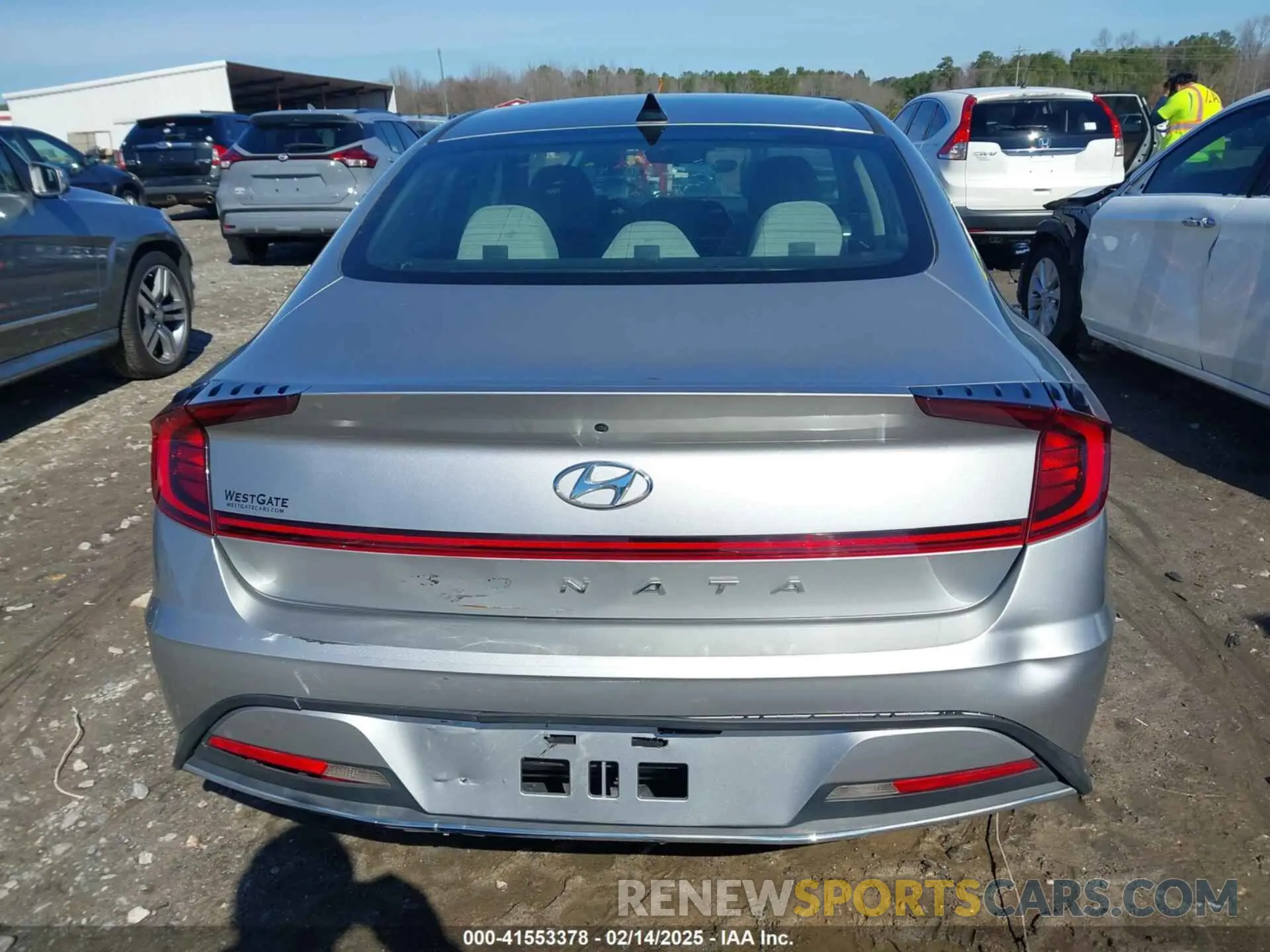 17 fotografías del automóvil dañado 5NPEG4JAXMH075720 HYUNDAI SONATA 2021