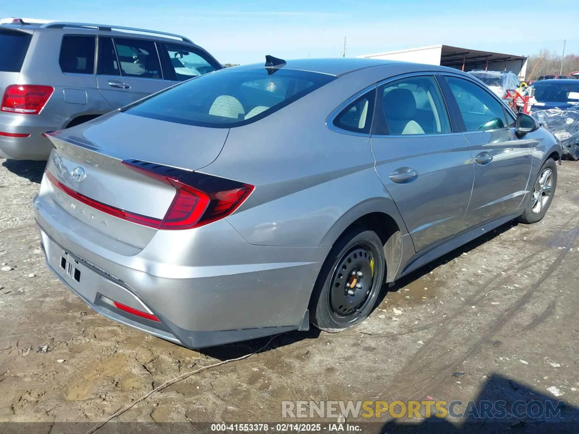 4 fotografías del automóvil dañado 5NPEG4JAXMH075720 HYUNDAI SONATA 2021