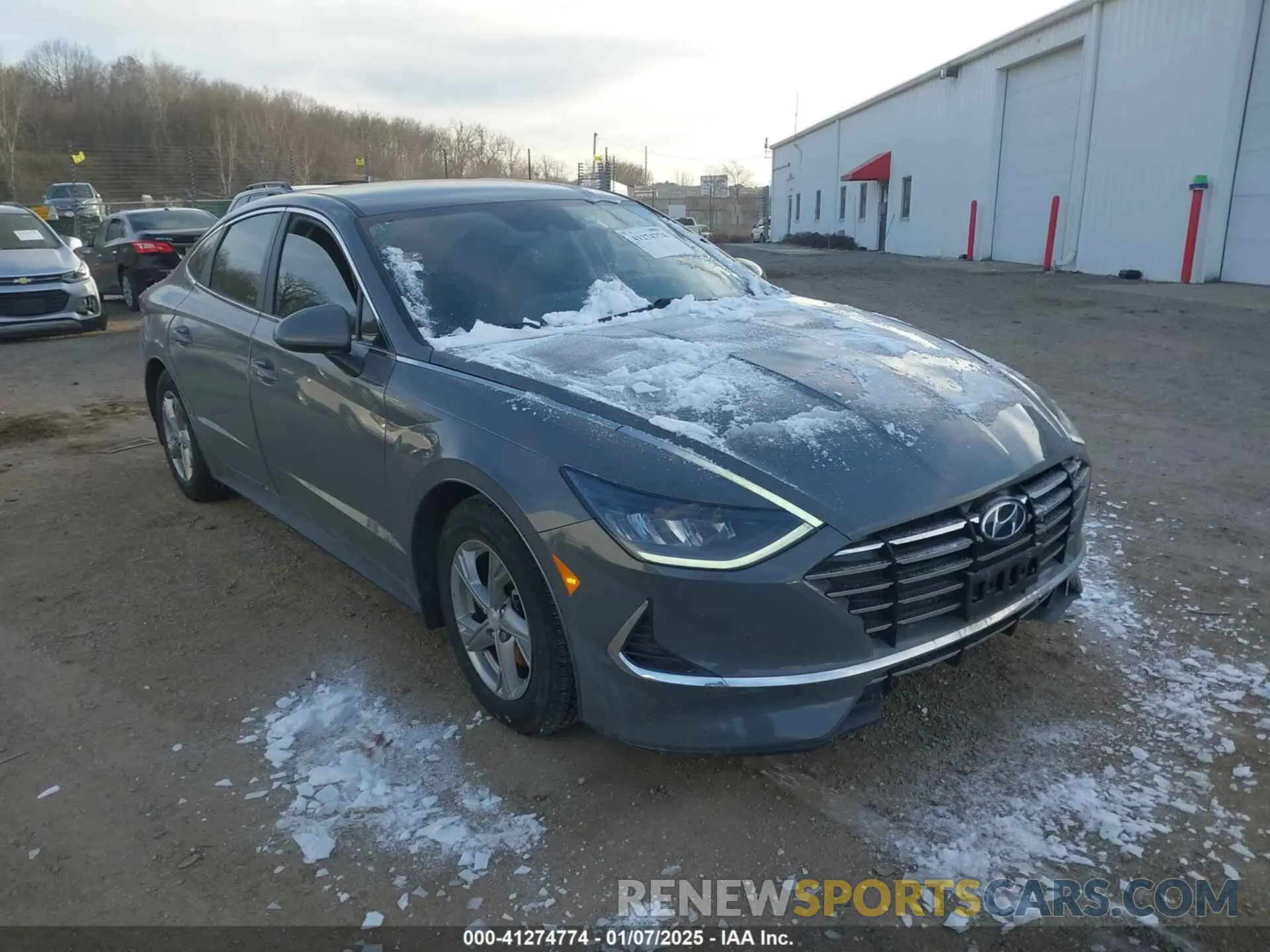 1 fotografías del automóvil dañado 5NPEG4JAXMH076320 HYUNDAI SONATA 2021