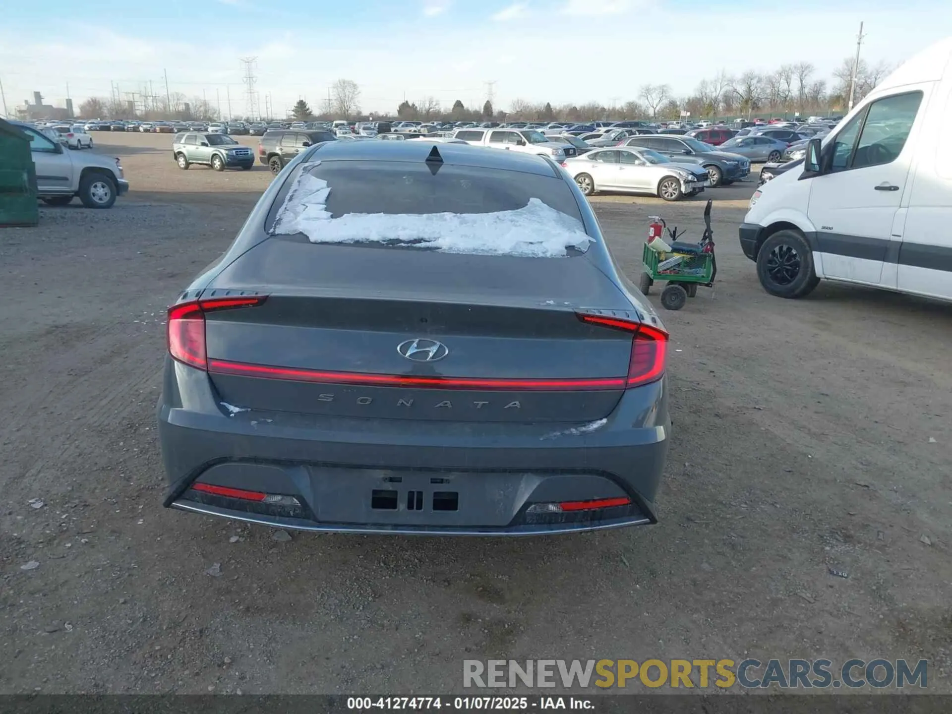 16 fotografías del automóvil dañado 5NPEG4JAXMH076320 HYUNDAI SONATA 2021