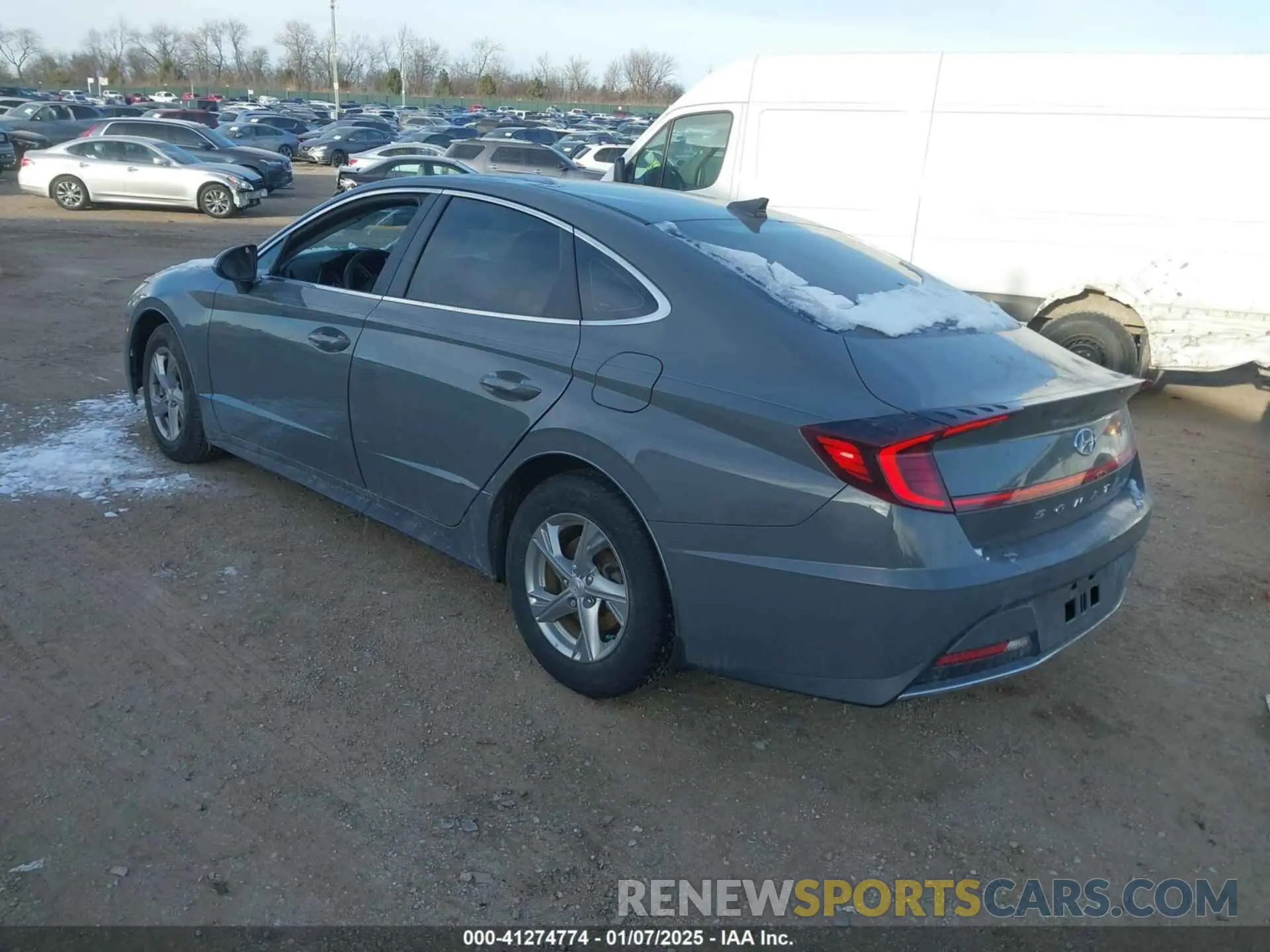 3 fotografías del automóvil dañado 5NPEG4JAXMH076320 HYUNDAI SONATA 2021