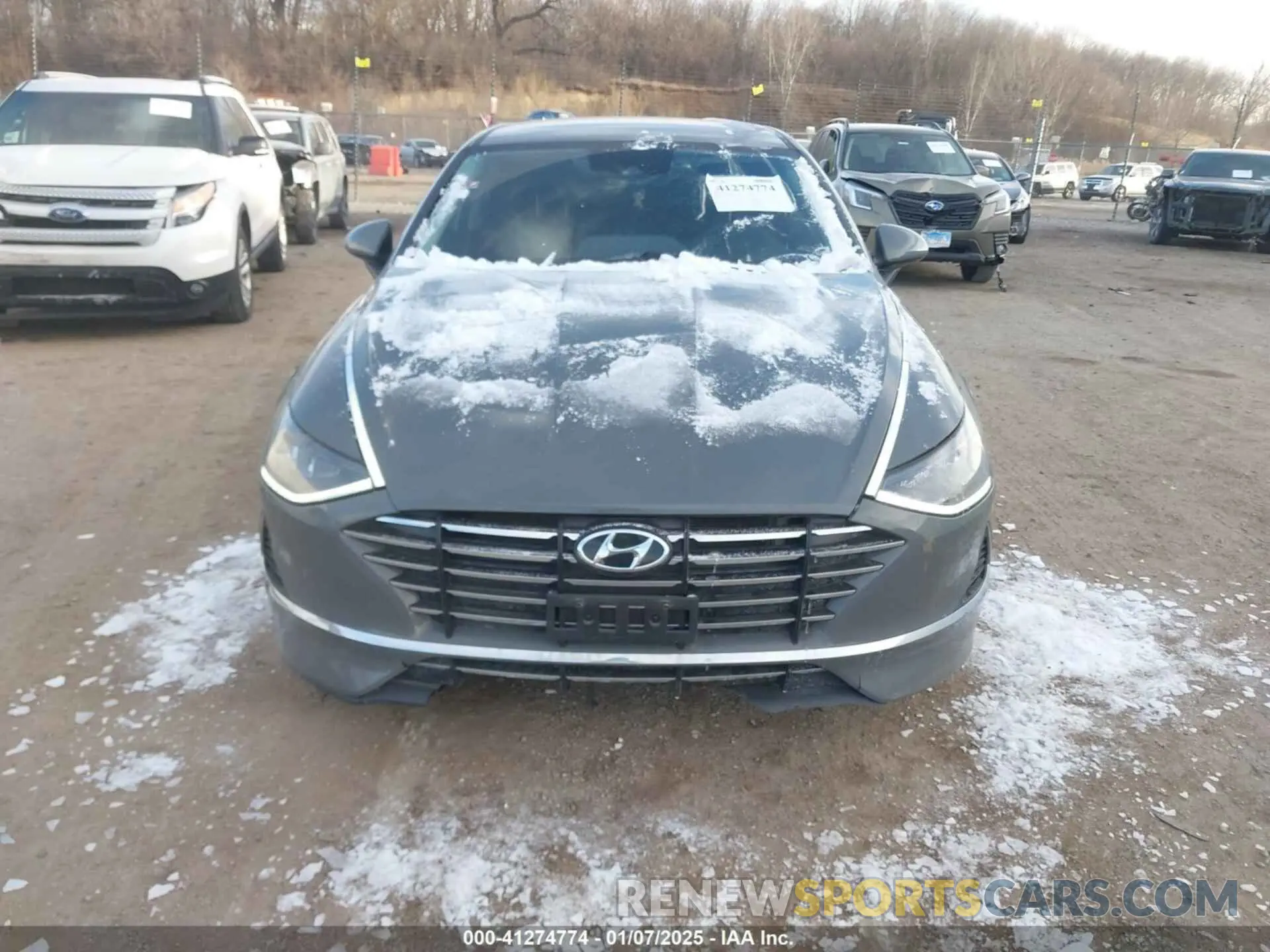 6 fotografías del automóvil dañado 5NPEG4JAXMH076320 HYUNDAI SONATA 2021