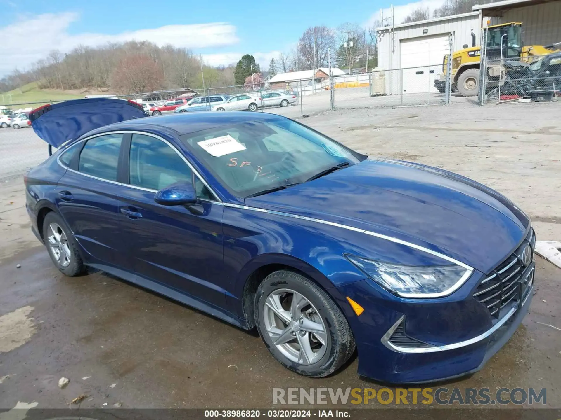 1 fotografías del automóvil dañado 5NPEG4JAXMH078293 HYUNDAI SONATA 2021