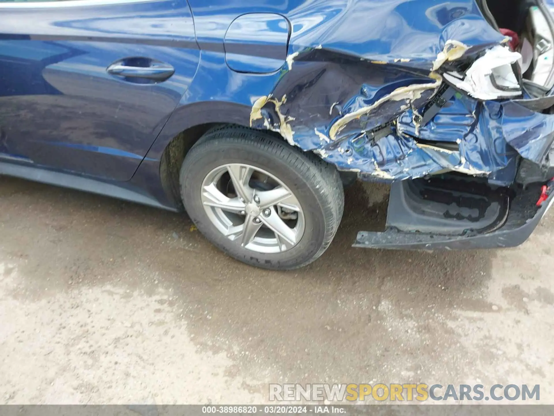 6 fotografías del automóvil dañado 5NPEG4JAXMH078293 HYUNDAI SONATA 2021
