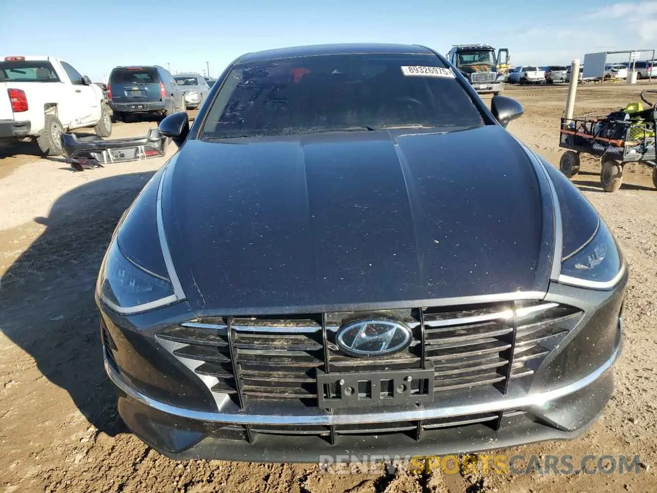 5 fotografías del automóvil dañado 5NPEG4JAXMH078620 HYUNDAI SONATA 2021