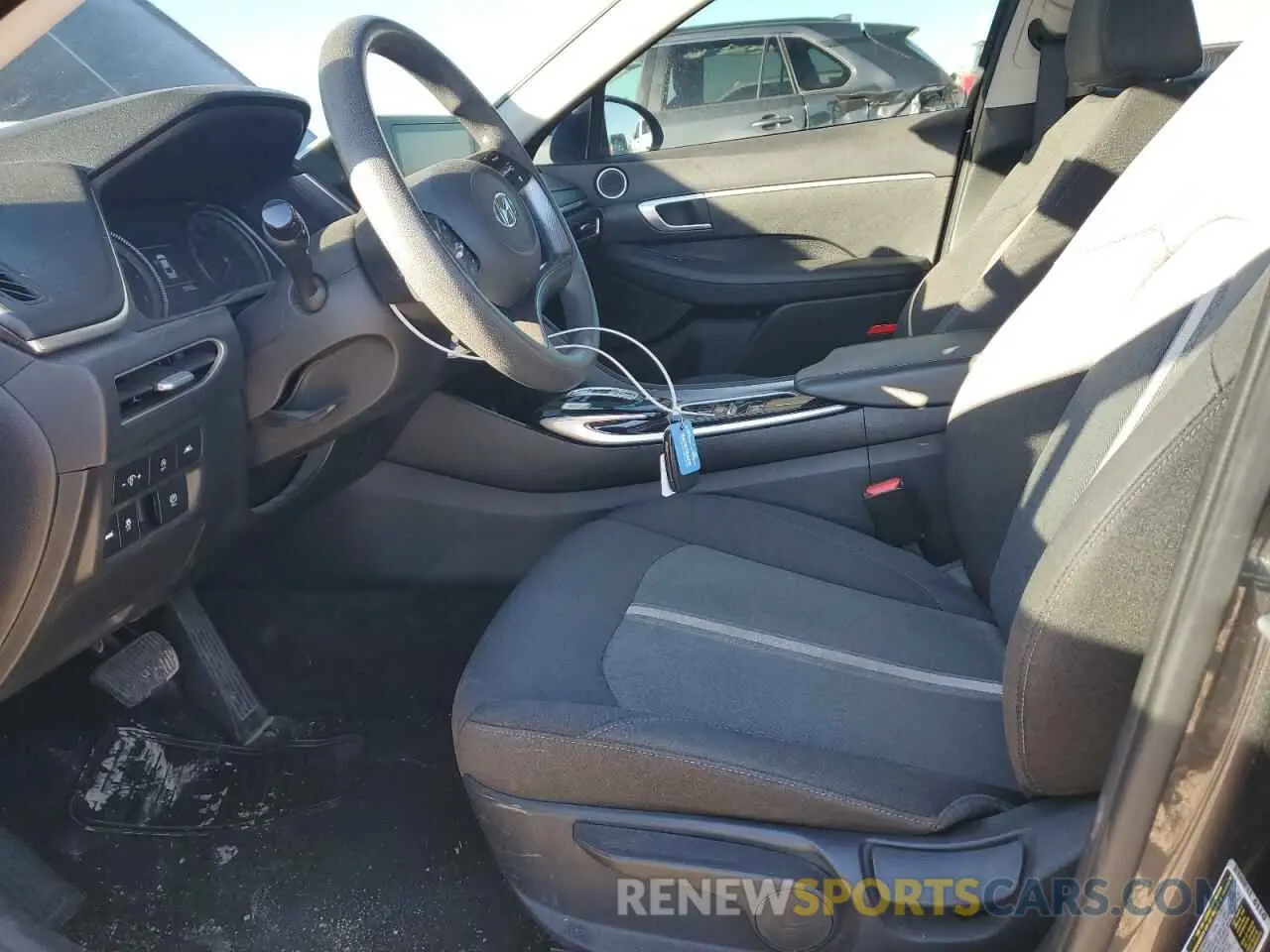 7 fotografías del automóvil dañado 5NPEG4JAXMH078620 HYUNDAI SONATA 2021