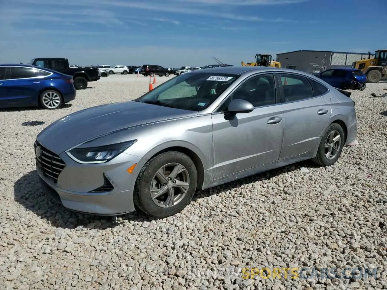 1 fotografías del automóvil dañado 5NPEG4JAXMH107856 HYUNDAI SONATA 2021