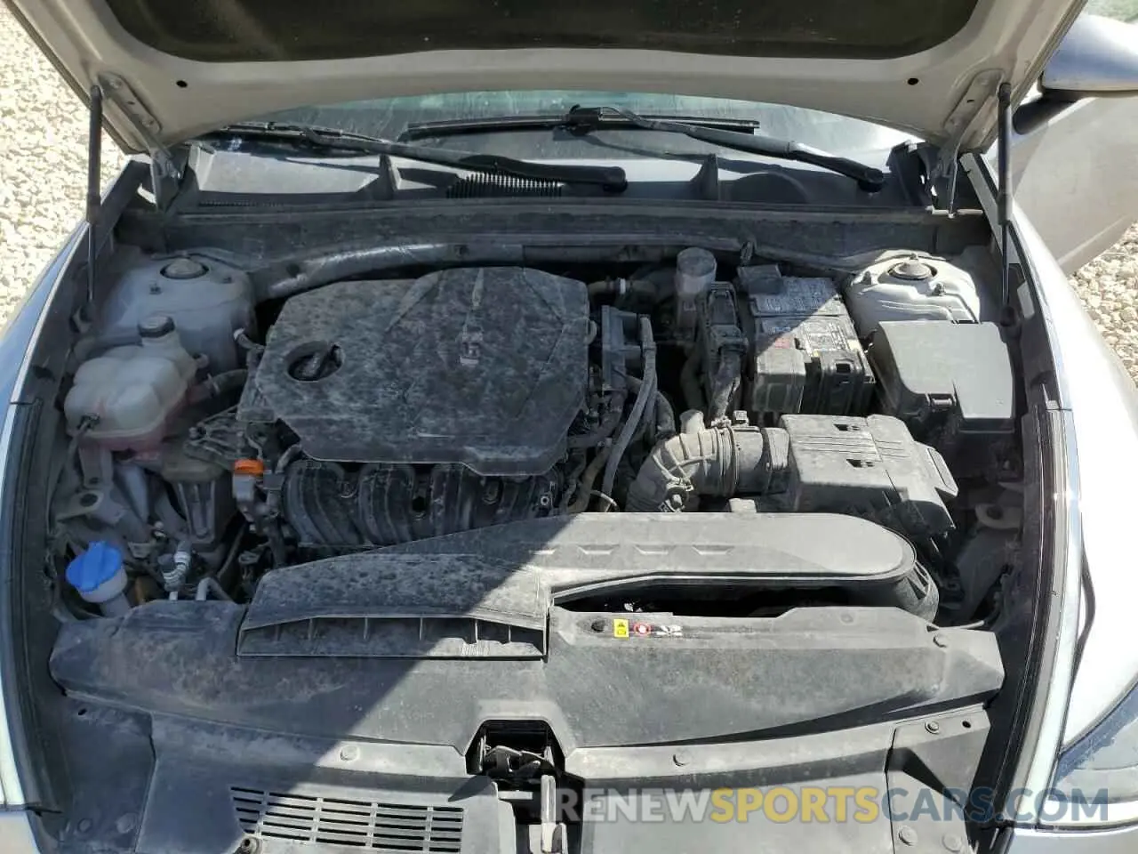 12 fotografías del automóvil dañado 5NPEG4JAXMH107856 HYUNDAI SONATA 2021