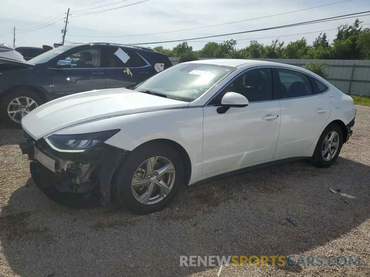 1 fotografías del automóvil dañado 5NPEG4JAXMH109364 HYUNDAI SONATA 2021