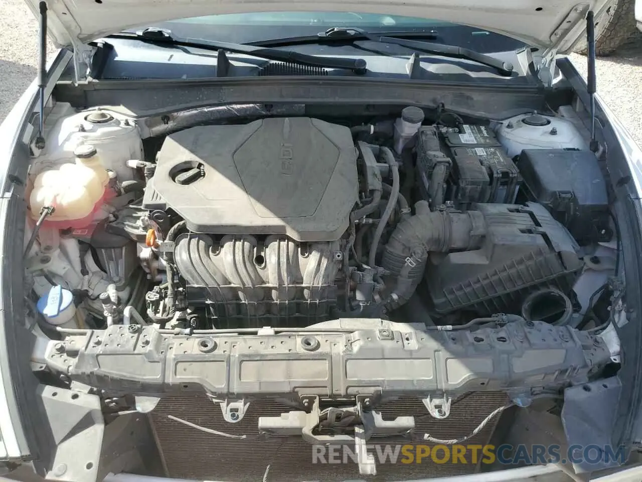 11 fotografías del automóvil dañado 5NPEG4JAXMH109364 HYUNDAI SONATA 2021