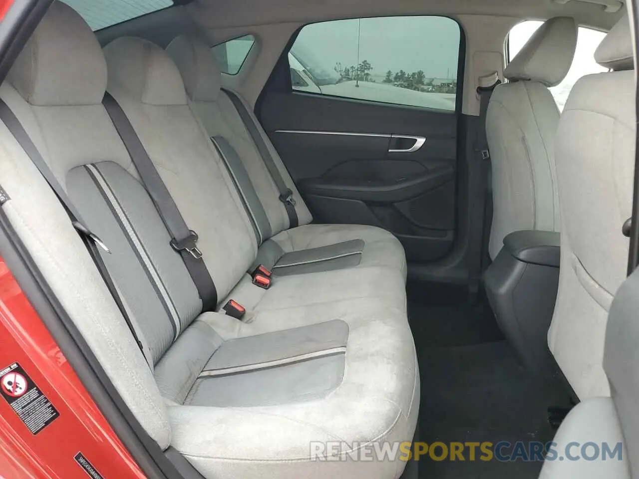 12 fotografías del automóvil dañado 5NPEG4JAXMH116976 HYUNDAI SONATA 2021