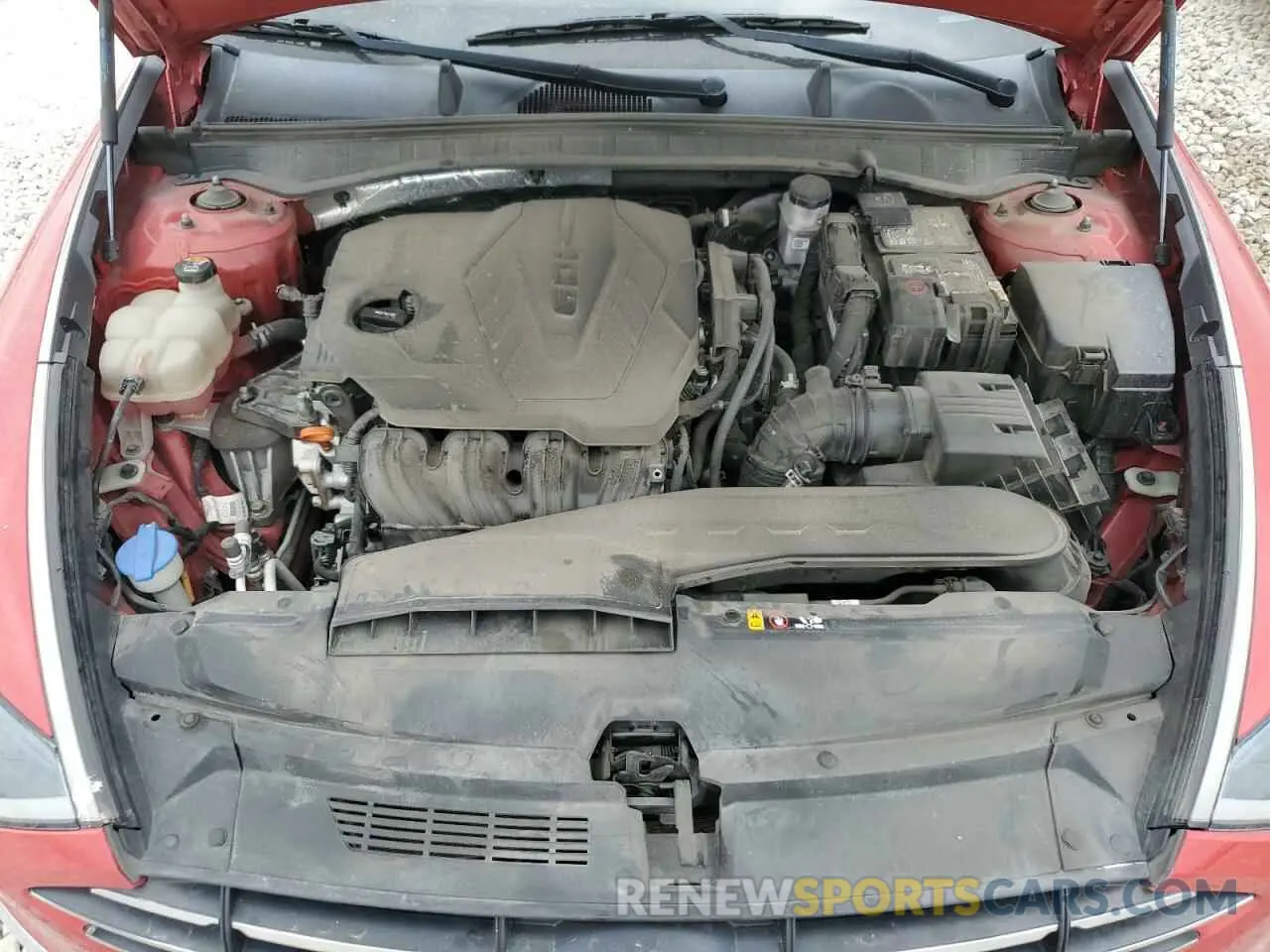 14 fotografías del automóvil dañado 5NPEG4JAXMH116976 HYUNDAI SONATA 2021