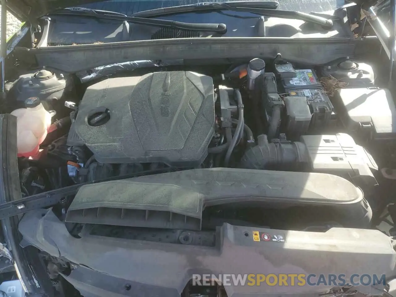 13 fotografías del automóvil dañado 5NPEG4JAXMH119831 HYUNDAI SONATA 2021