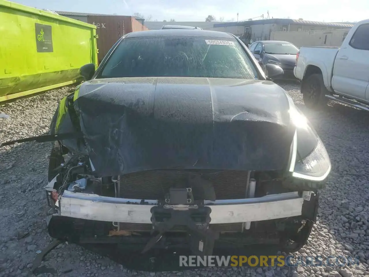5 fotografías del automóvil dañado 5NPEG4JAXMH119831 HYUNDAI SONATA 2021