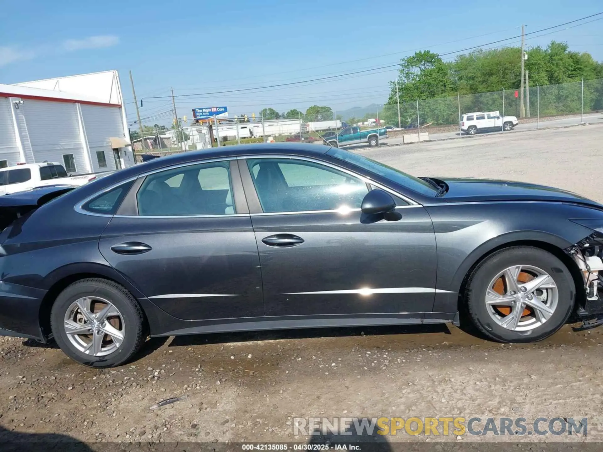 13 fotografías del automóvil dañado 5NPEG4JAXMH124446 HYUNDAI SONATA 2021