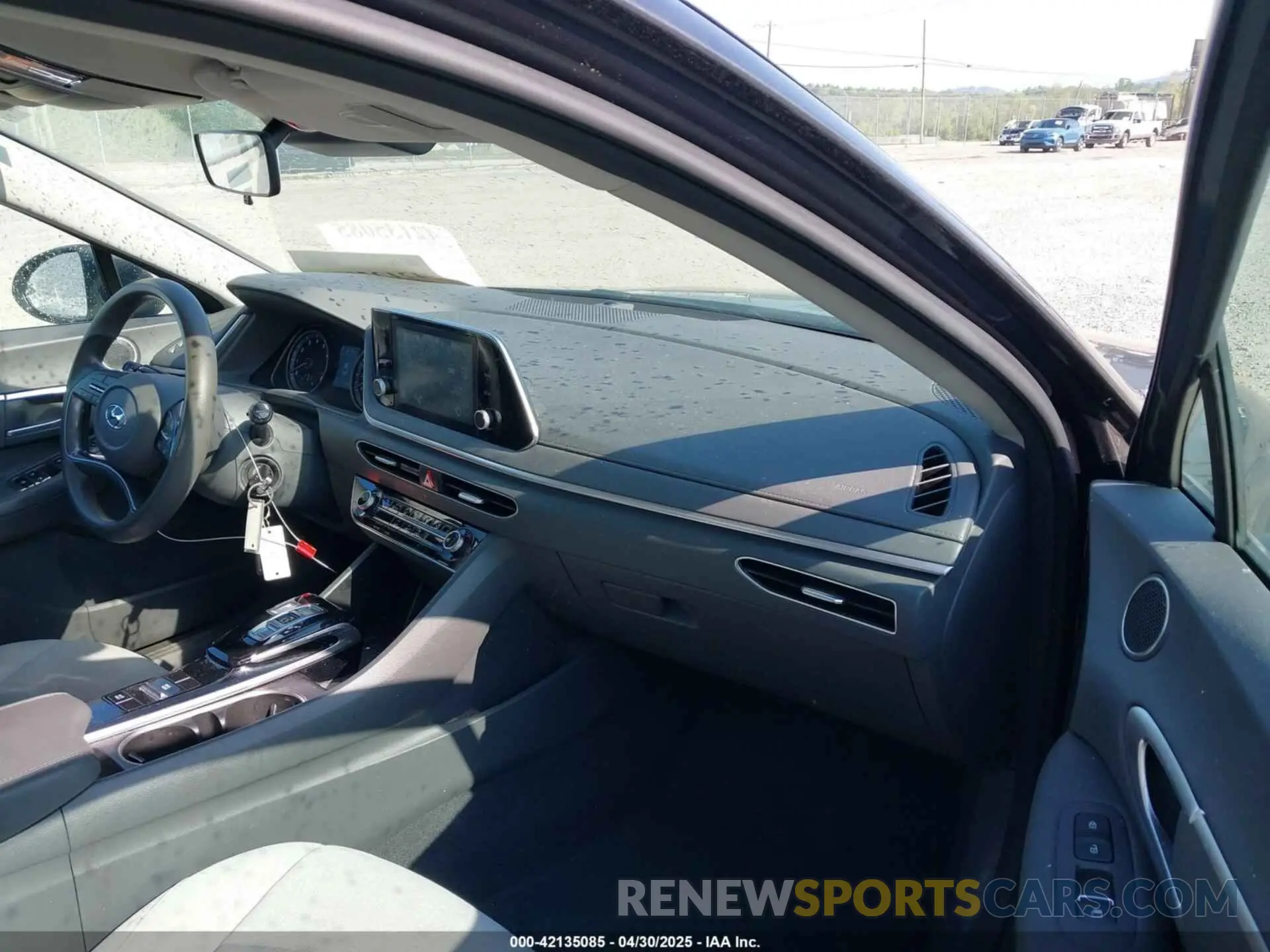 5 fotografías del automóvil dañado 5NPEG4JAXMH124446 HYUNDAI SONATA 2021