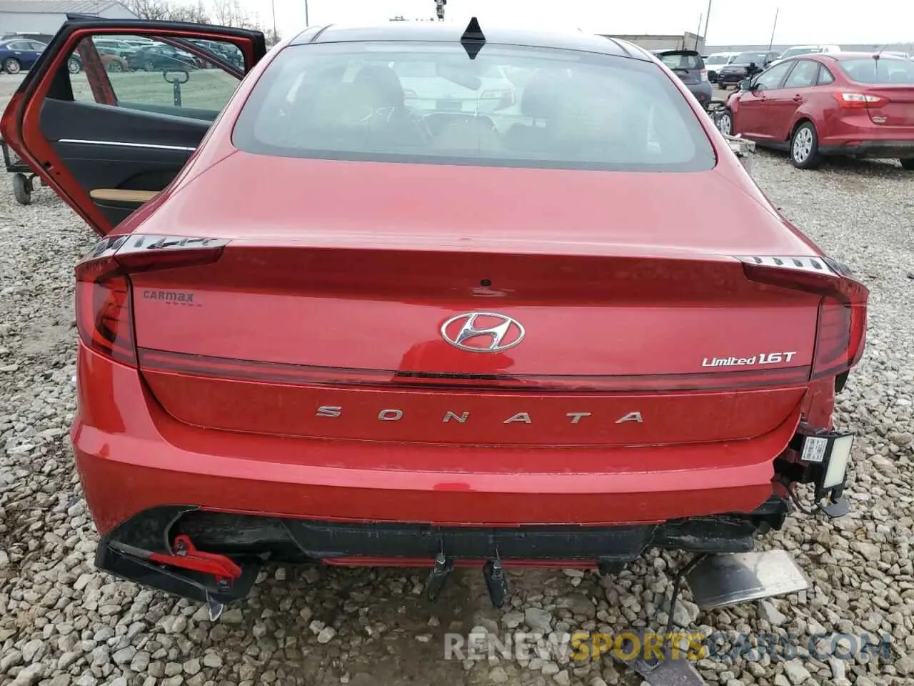 6 fotografías del automóvil dañado 5NPEH4J20MH090314 HYUNDAI SONATA 2021