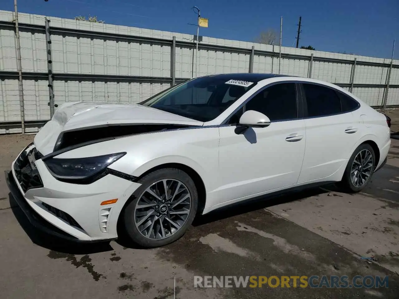 1 fotografías del automóvil dañado 5NPEH4J20MH105930 HYUNDAI SONATA 2021