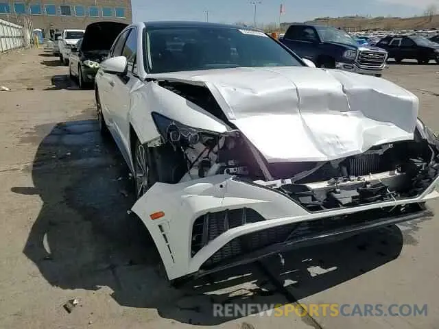13 fotografías del automóvil dañado 5NPEH4J20MH105930 HYUNDAI SONATA 2021