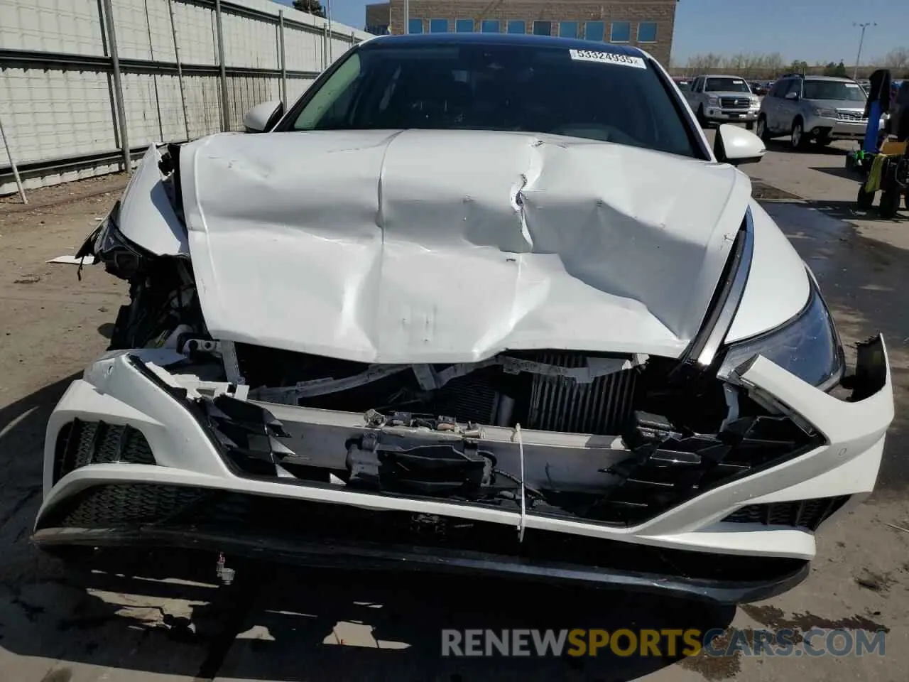 5 fotografías del automóvil dañado 5NPEH4J20MH105930 HYUNDAI SONATA 2021
