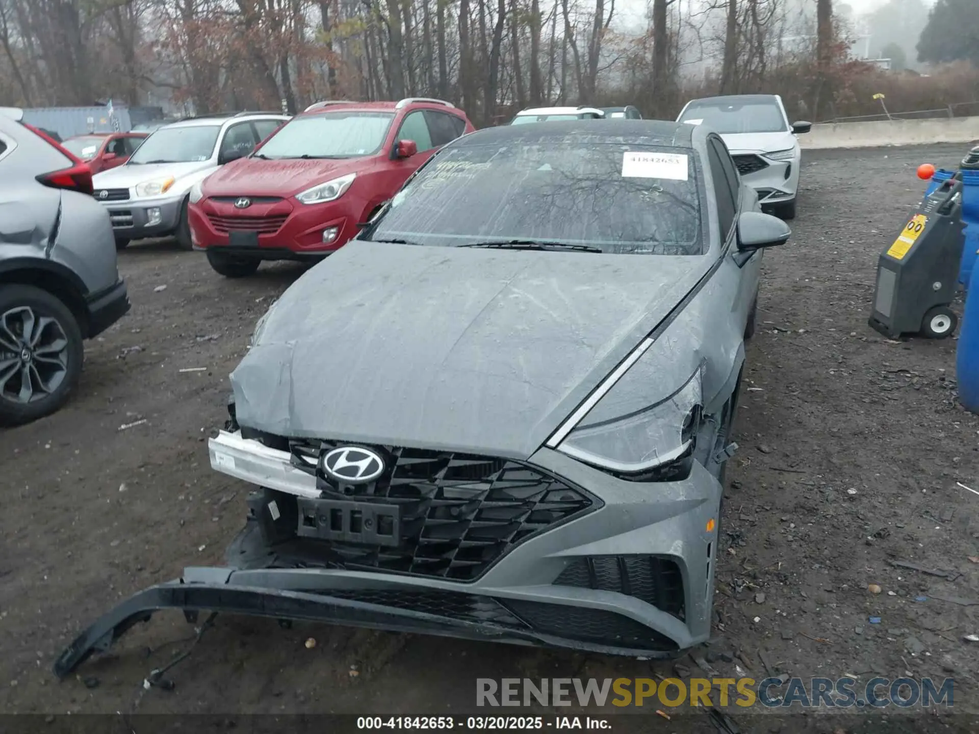 12 fotografías del automóvil dañado 5NPEH4J22MH097877 HYUNDAI SONATA 2021