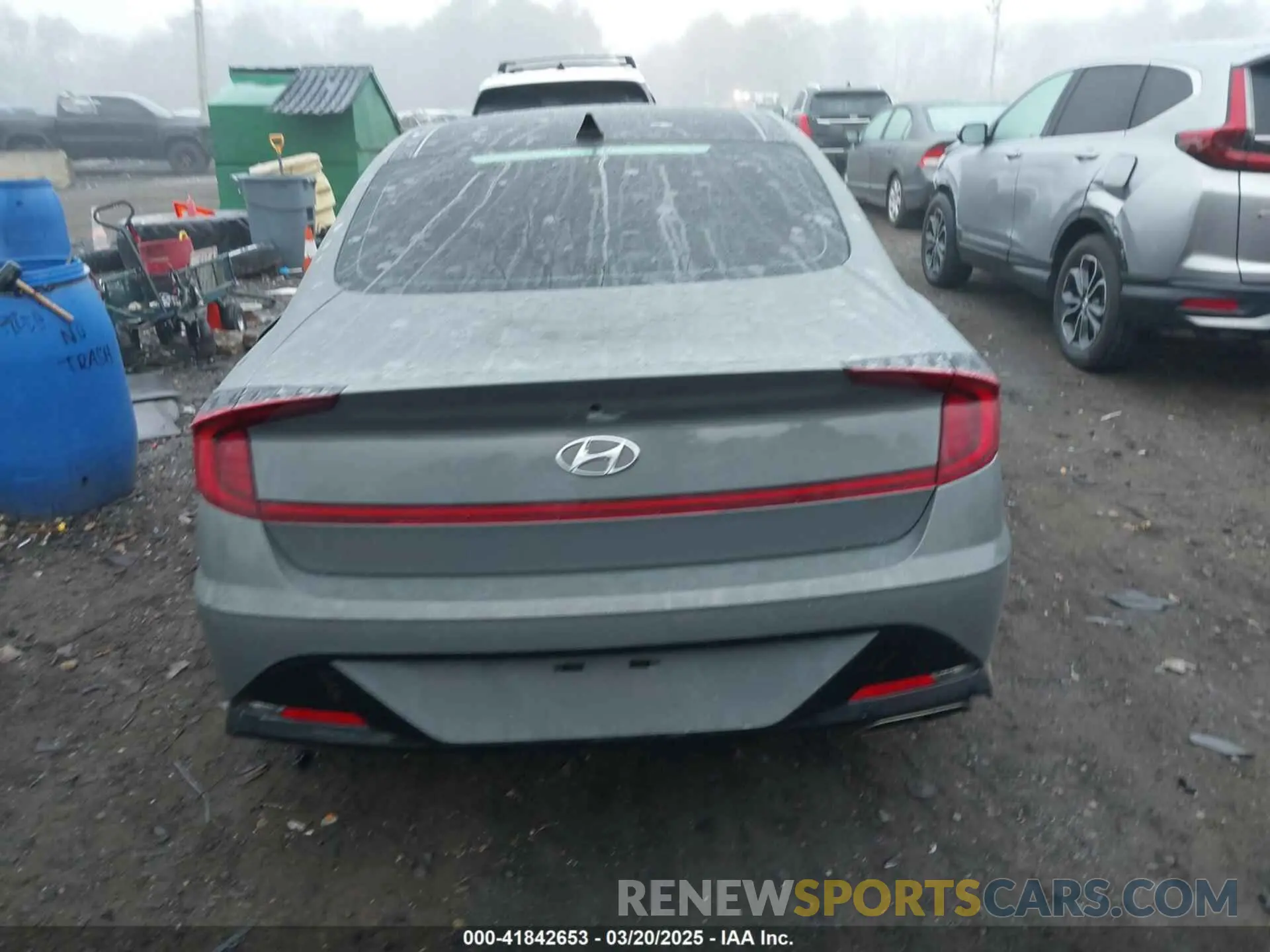 16 fotografías del automóvil dañado 5NPEH4J22MH097877 HYUNDAI SONATA 2021