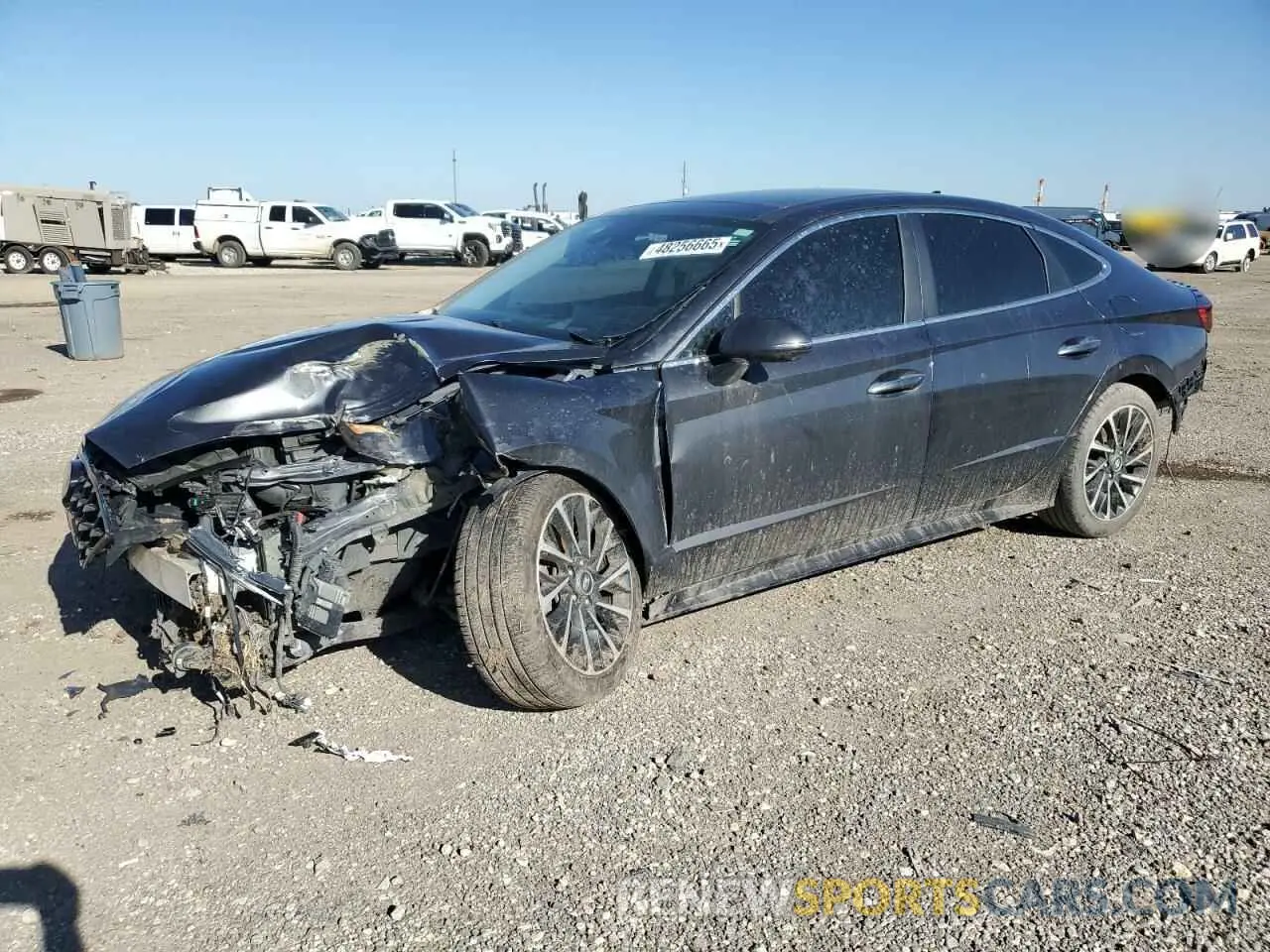 1 fotografías del automóvil dañado 5NPEH4J22MH101023 HYUNDAI SONATA 2021