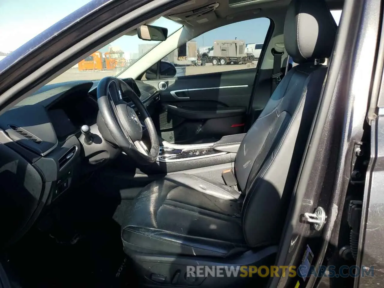 7 fotografías del automóvil dañado 5NPEH4J22MH101023 HYUNDAI SONATA 2021