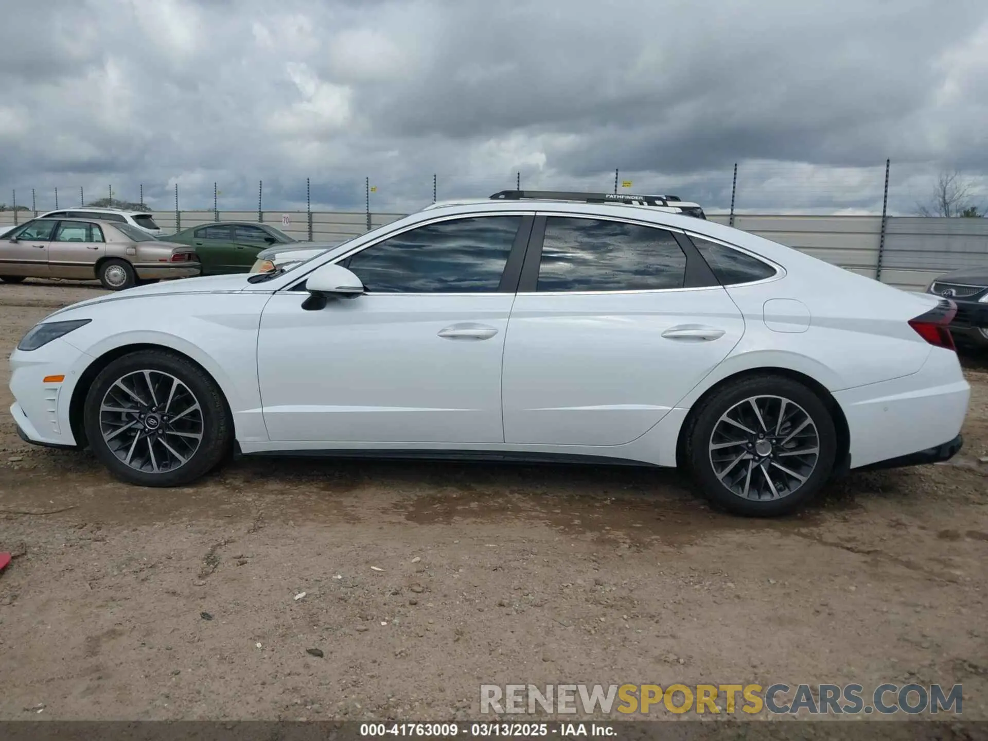 14 fotografías del automóvil dañado 5NPEH4J22MH108148 HYUNDAI SONATA 2021