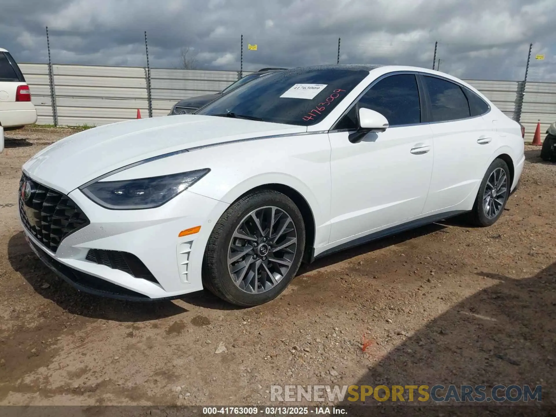 2 fotografías del automóvil dañado 5NPEH4J22MH108148 HYUNDAI SONATA 2021