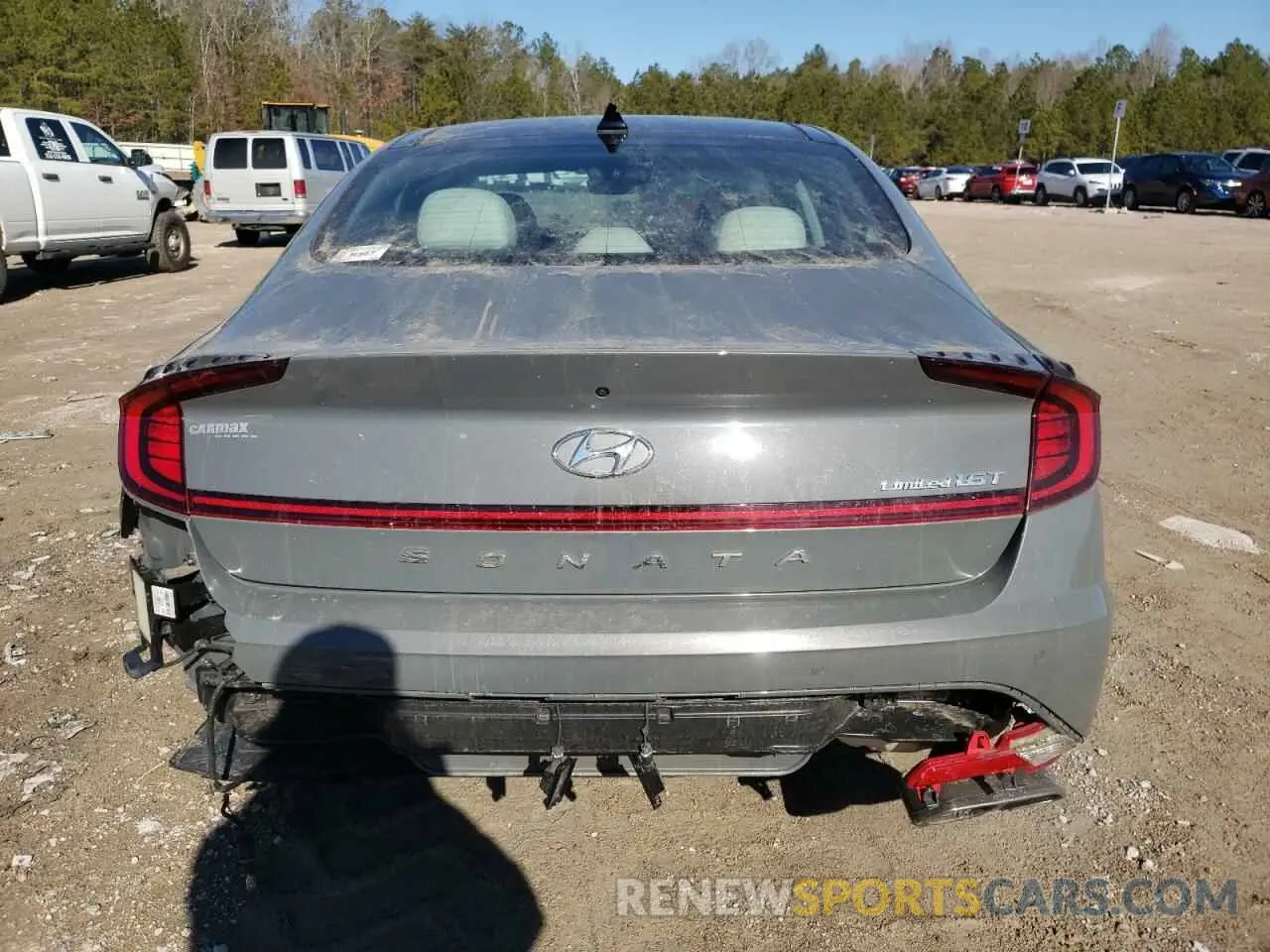 6 fotografías del automóvil dañado 5NPEH4J23MH095748 HYUNDAI SONATA 2021