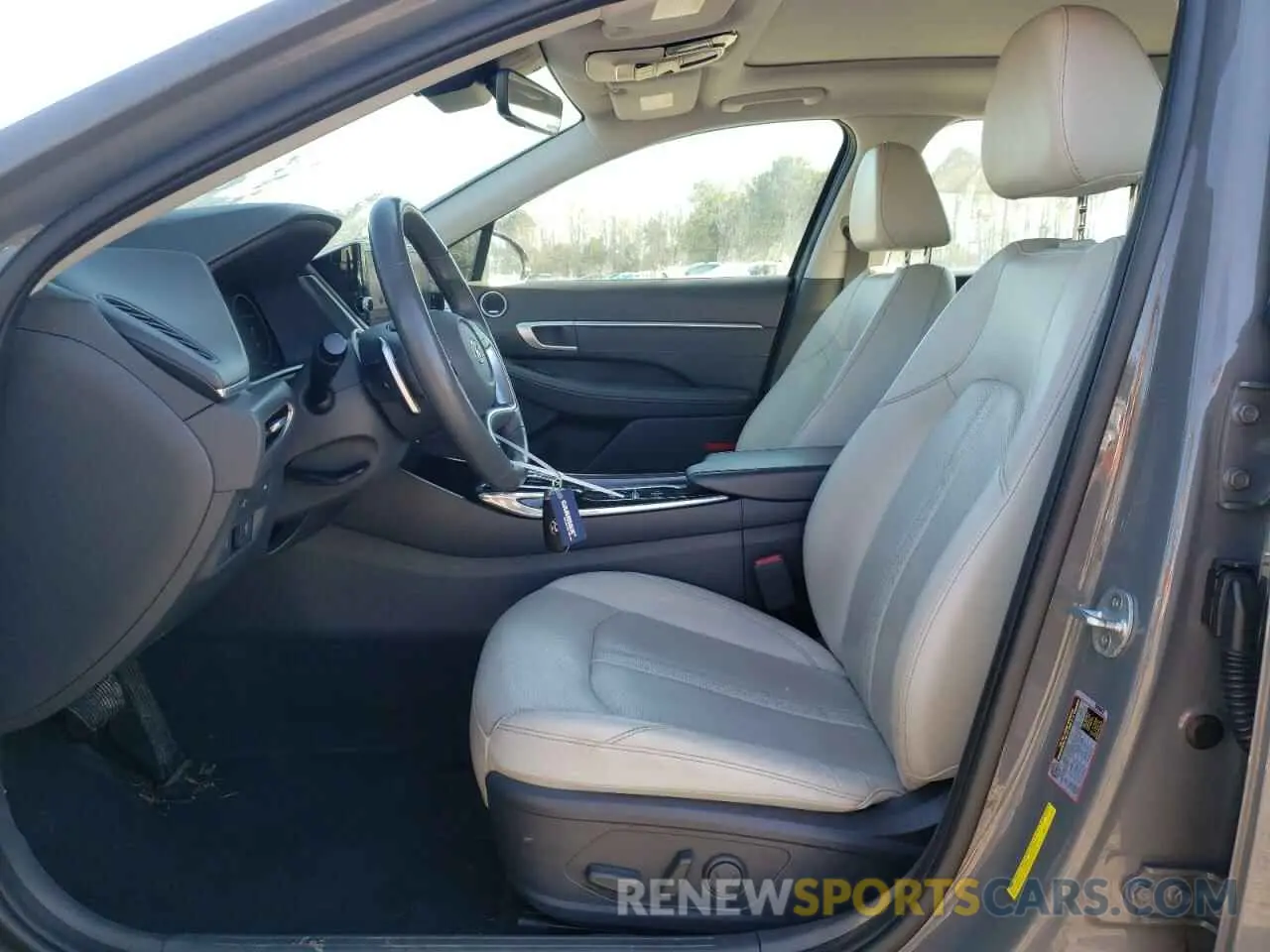 7 fotografías del automóvil dañado 5NPEH4J23MH095748 HYUNDAI SONATA 2021