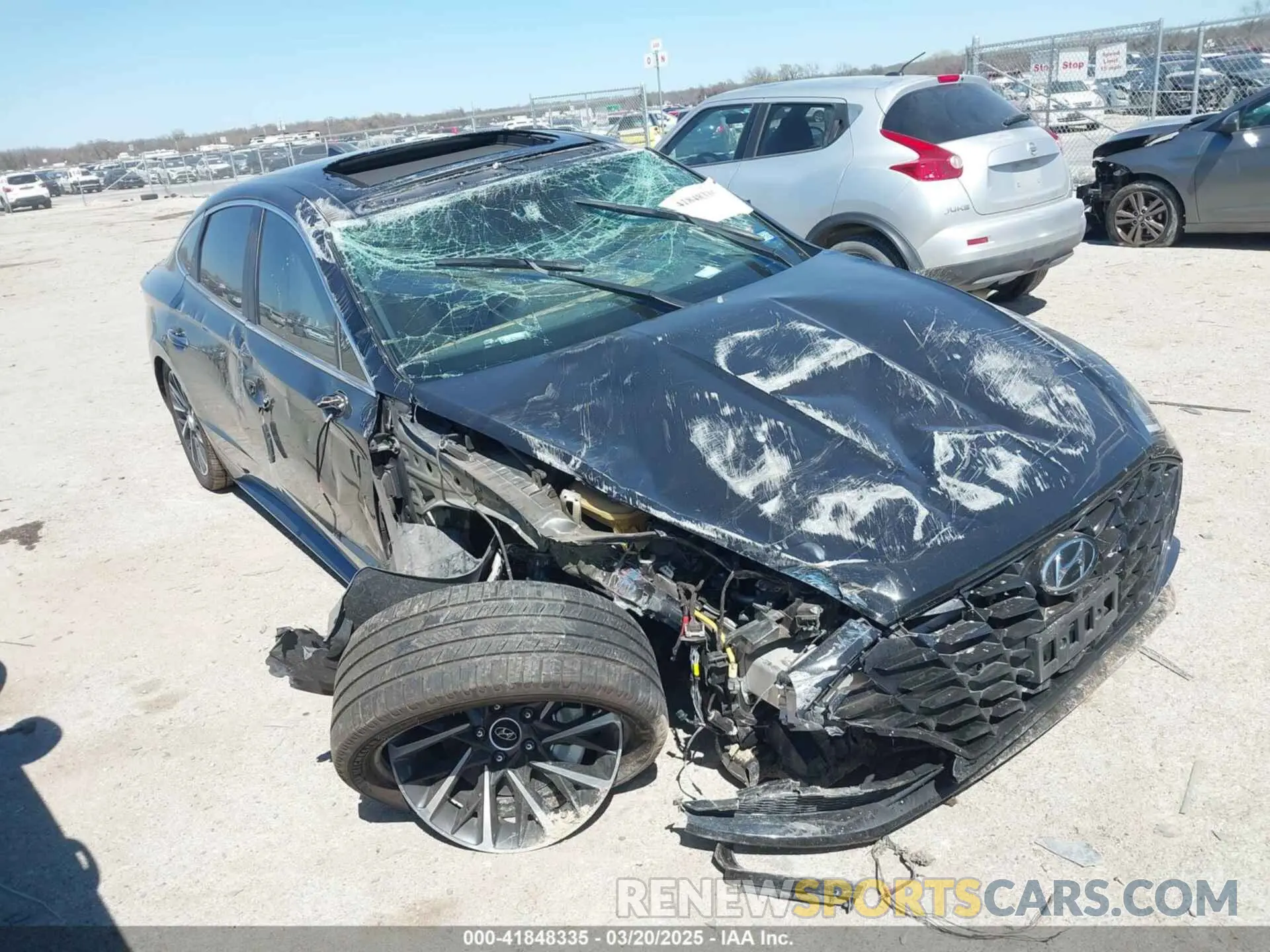 1 fotografías del automóvil dañado 5NPEH4J23MH098262 HYUNDAI SONATA 2021