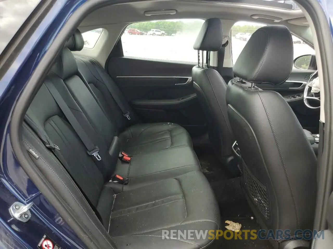10 fotografías del automóvil dañado 5NPEH4J23MH109731 HYUNDAI SONATA 2021