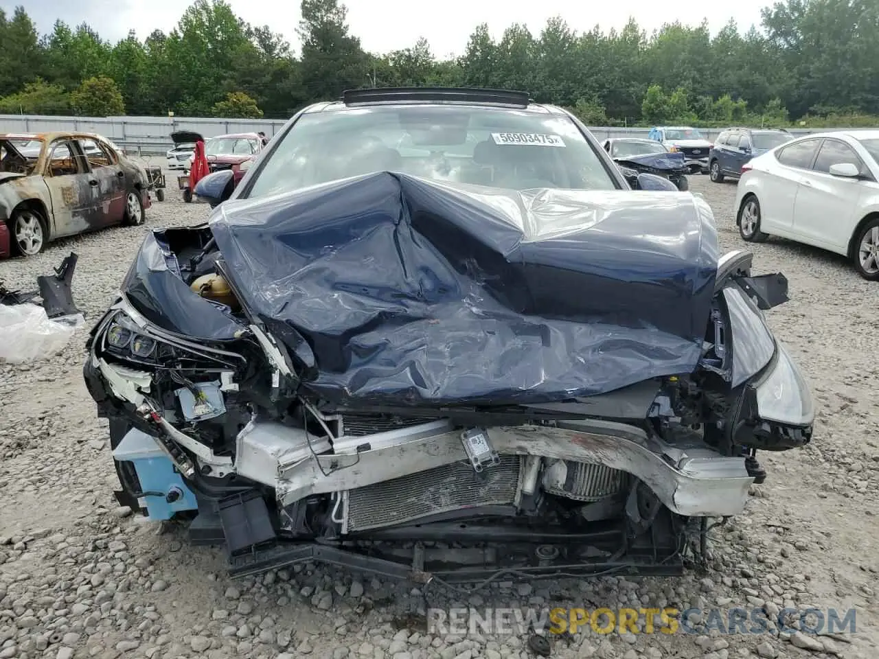 5 fotografías del automóvil dañado 5NPEH4J23MH109731 HYUNDAI SONATA 2021