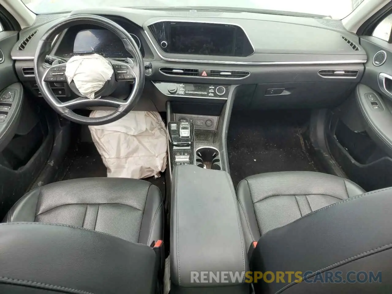 8 fotografías del automóvil dañado 5NPEH4J23MH109731 HYUNDAI SONATA 2021