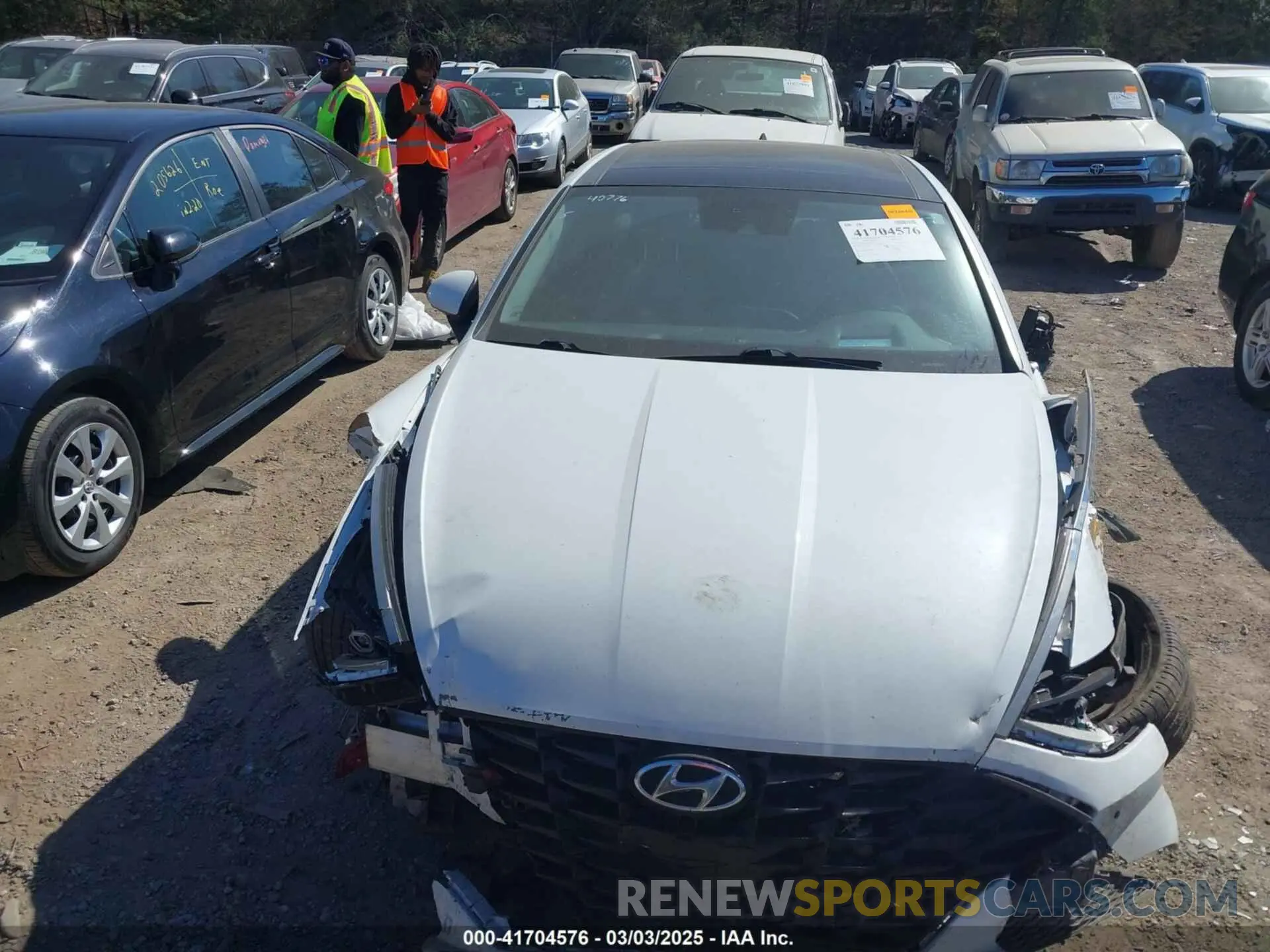 11 fotografías del automóvil dañado 5NPEH4J23MH115934 HYUNDAI SONATA 2021