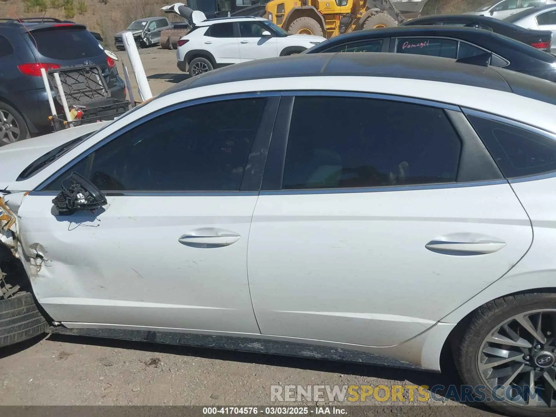 13 fotografías del automóvil dañado 5NPEH4J23MH115934 HYUNDAI SONATA 2021