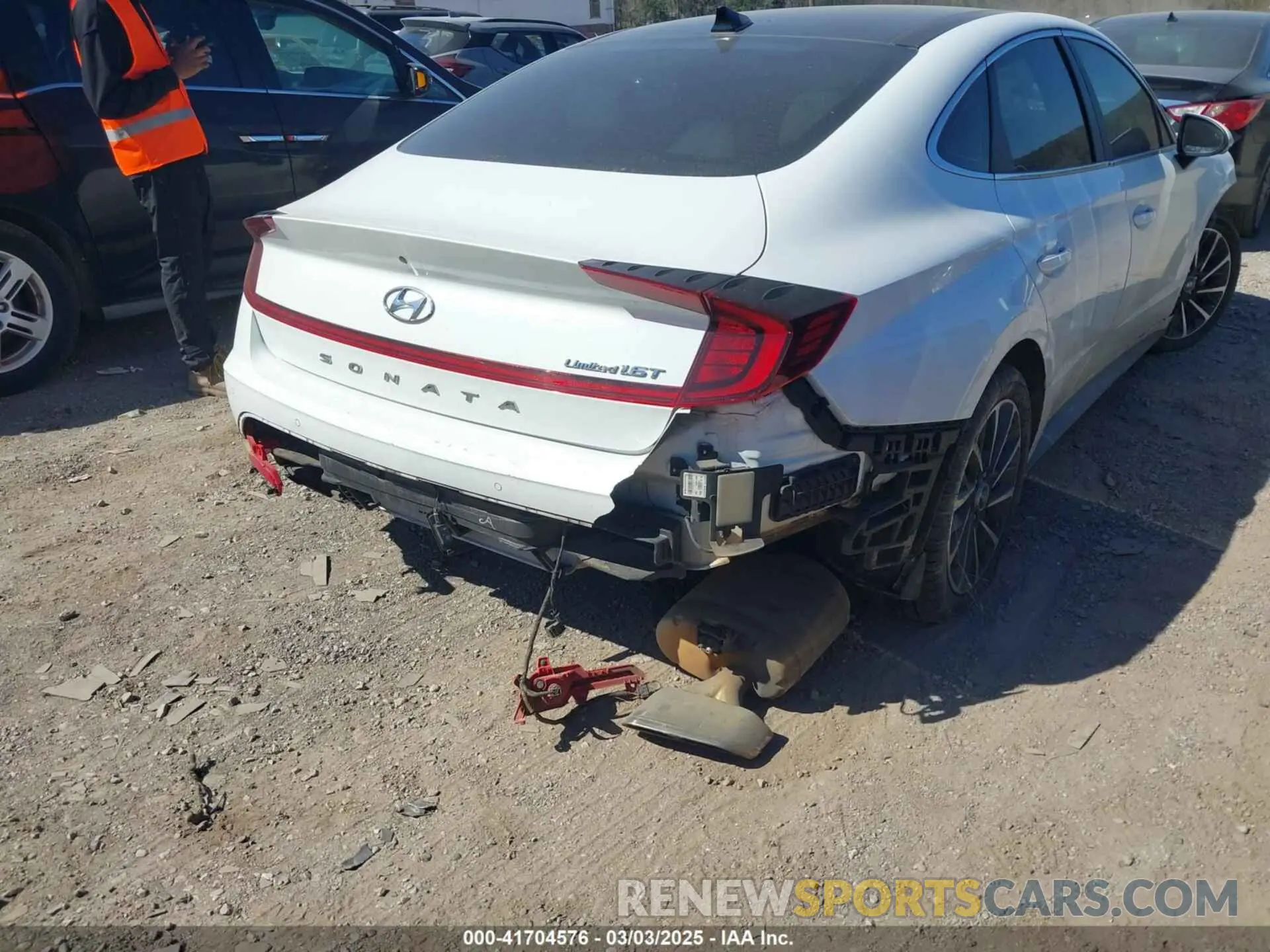 17 fotografías del automóvil dañado 5NPEH4J23MH115934 HYUNDAI SONATA 2021