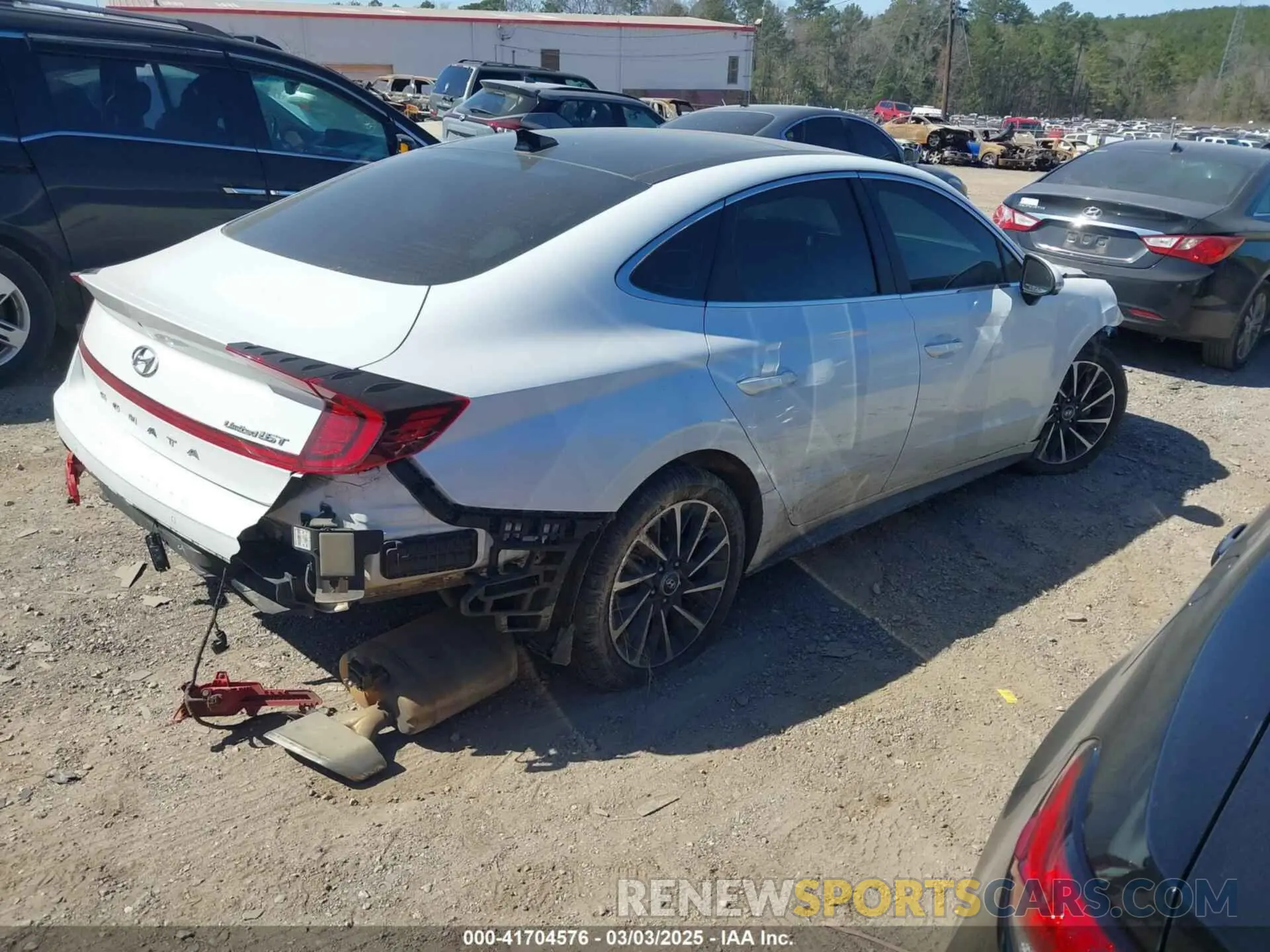 4 fotografías del automóvil dañado 5NPEH4J23MH115934 HYUNDAI SONATA 2021