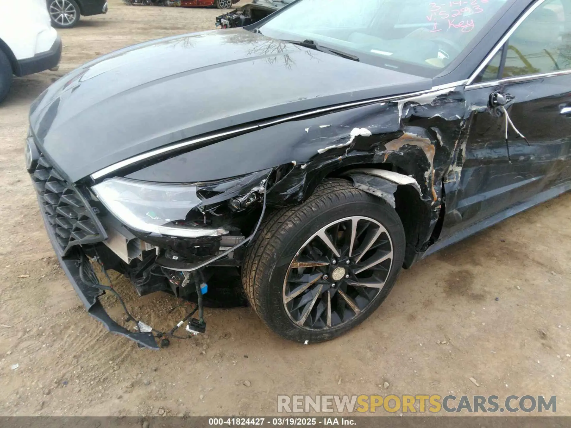6 fotografías del automóvil dañado 5NPEH4J24MH085293 HYUNDAI SONATA 2021