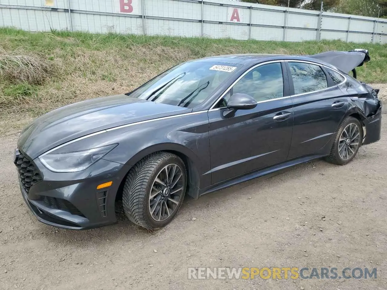 1 fotografías del automóvil dañado 5NPEH4J24MH088078 HYUNDAI SONATA 2021
