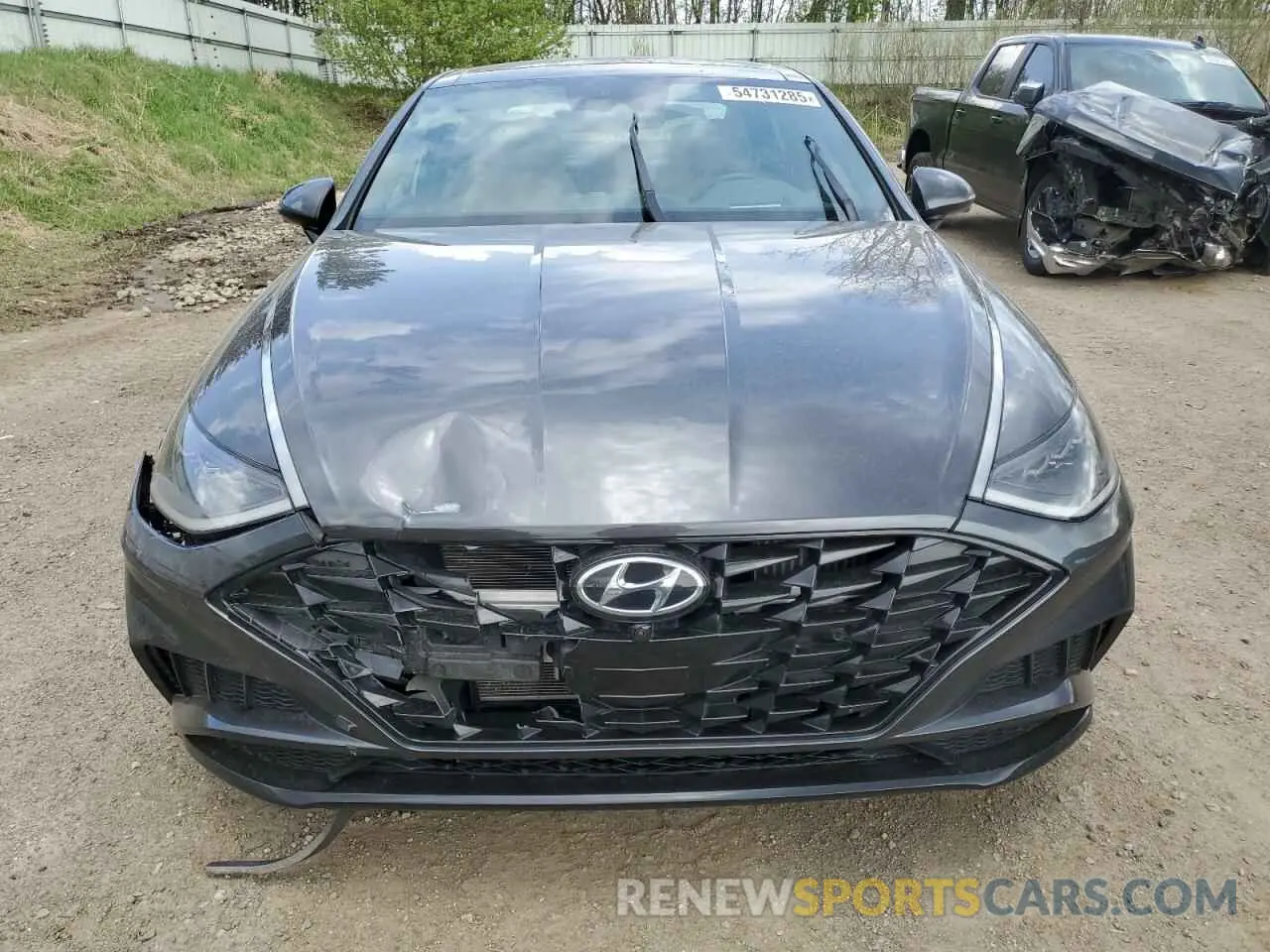 5 fotografías del automóvil dañado 5NPEH4J24MH088078 HYUNDAI SONATA 2021