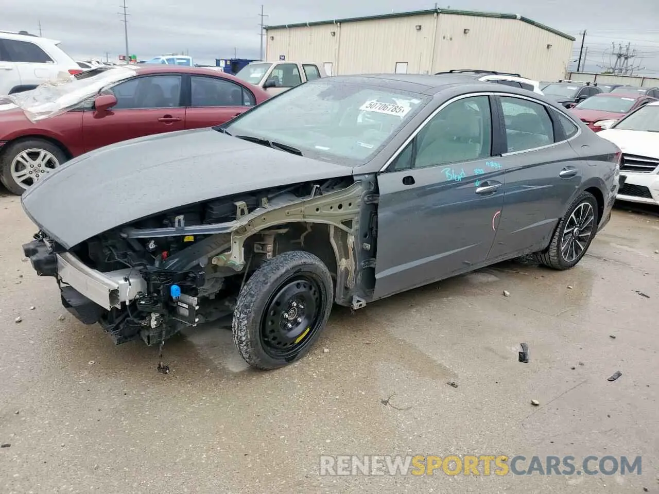 1 fotografías del automóvil dañado 5NPEH4J25MH091040 HYUNDAI SONATA 2021
