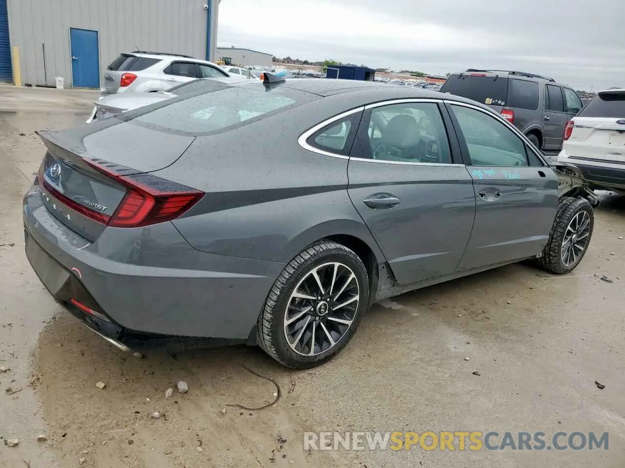 3 fotografías del automóvil dañado 5NPEH4J25MH091040 HYUNDAI SONATA 2021