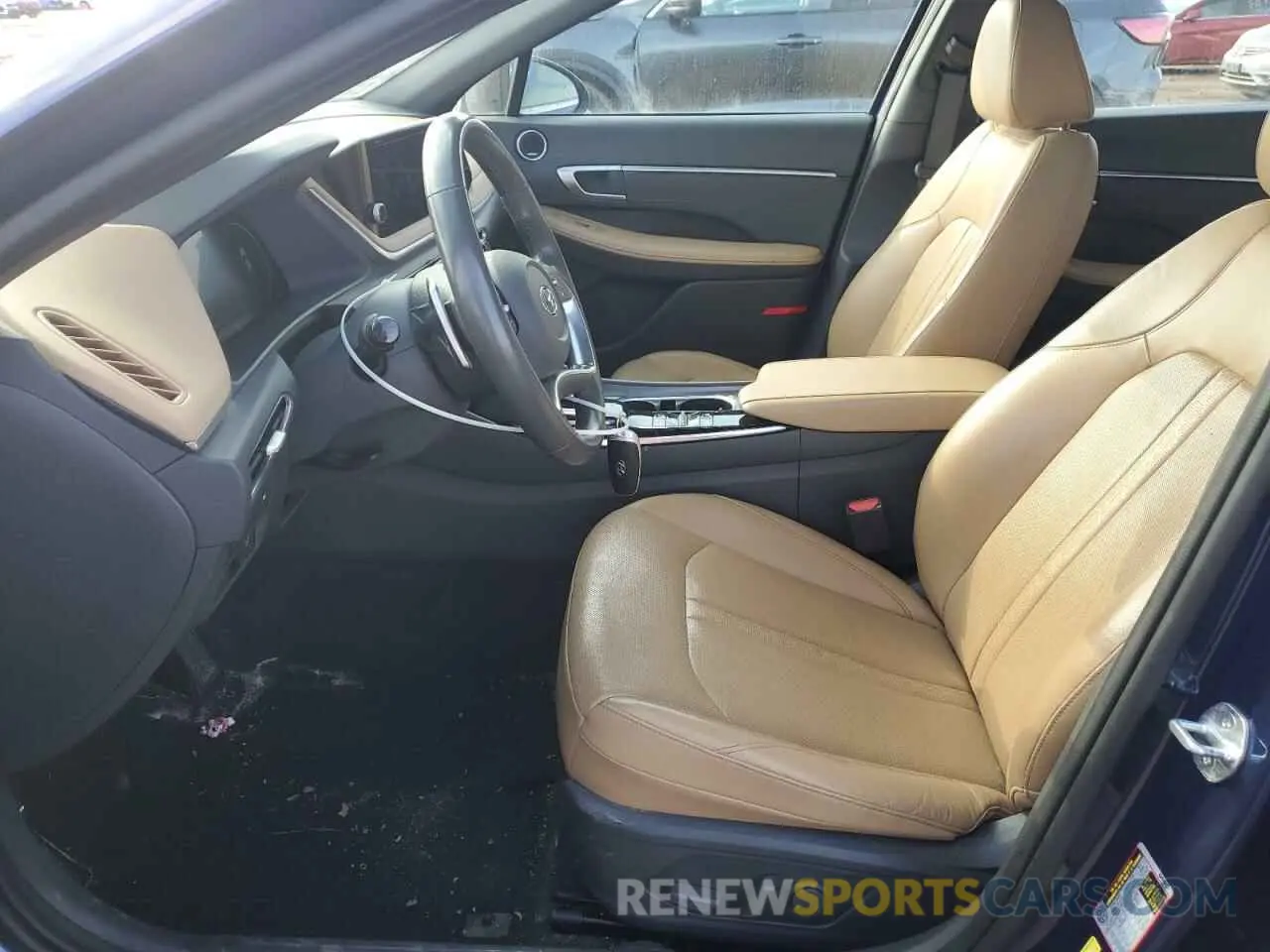 7 fotografías del automóvil dañado 5NPEH4J25MH097372 HYUNDAI SONATA 2021